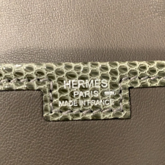 Hermes Swift Lizard JIGE Elan Touch 29 Clutch - Picture 3 of 8